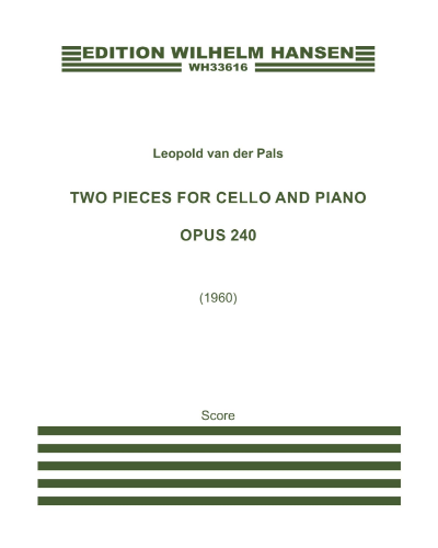 2 Pieces for Cello and Piano