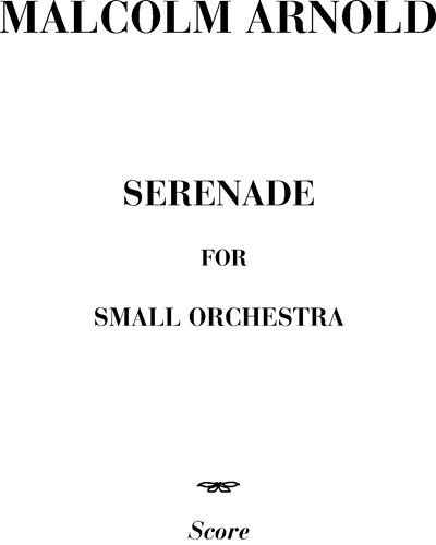 Serenade for small orchestra