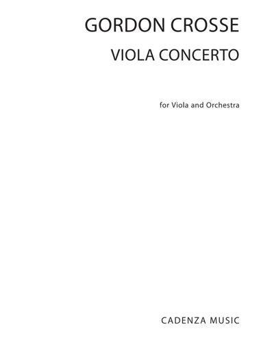 Concerto for Viola and Orchestra