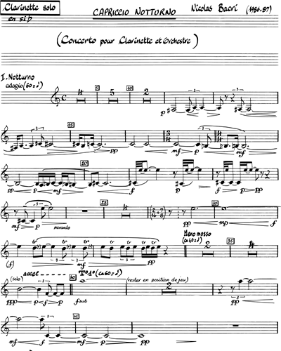 Capriccio Notturno Op. 20