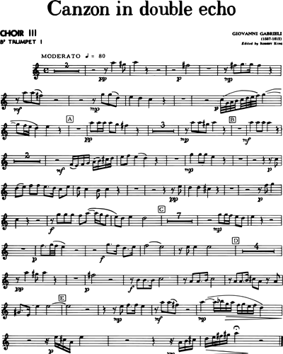 [Choir 3] Trumpet in Bb 1