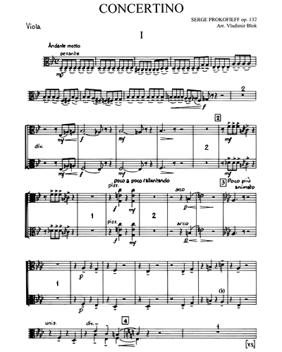 Cello Concertino in G minor, op. 132