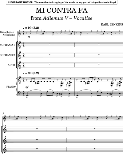 Vocal Score