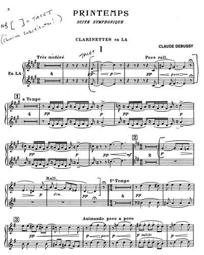 Clarinet in A 1