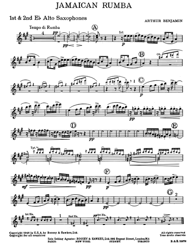 Alto Saxophone 1 - 2