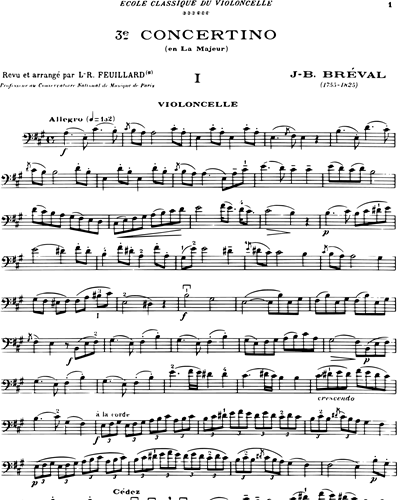 Concertino No. 3 in A major