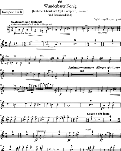 66 Choral-Improvisationen op. 65, Heft 6