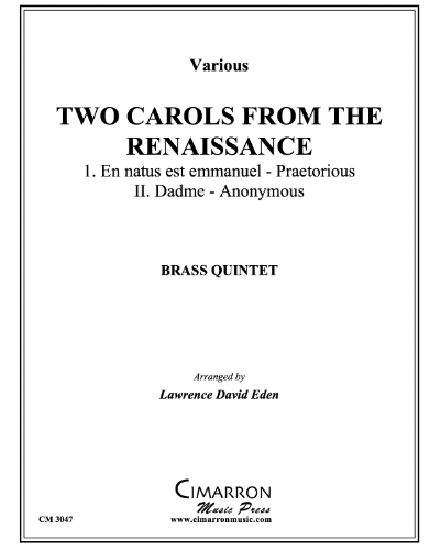 2 Carols (from 'The Renaissance')