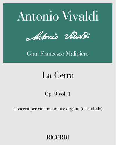 La Cetra, Op. 9 Vol. 1 Sheet Music By Antonio Vivaldi | Nkoda | Free 7 ...