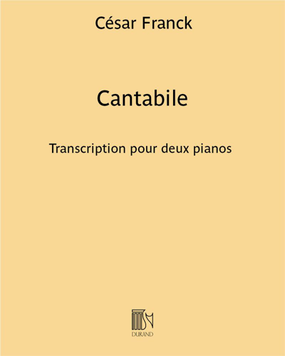 Cantabile (extrait des "Œuvres d'orgue")