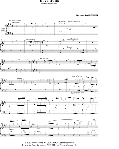 Mixed Chorus SATB & Piano