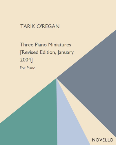 Three Piano Miniatures [Revised Edition, January 2004]