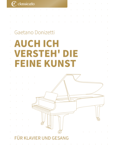 Auch ich versteh' die feine Kunst (from 'Don Pasquale')