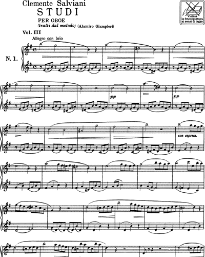 Studi per oboe Vol. 3