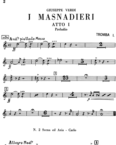 I masnadieri [Traditional]