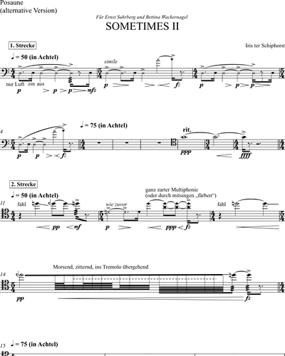 Treble Trombone (Alternative)