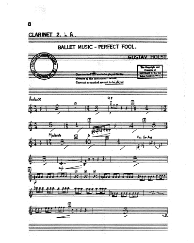 Clarinet in A 2