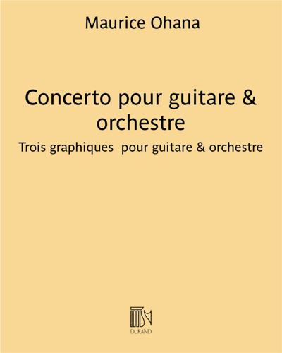 Concerto pour guitare & orchestre