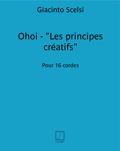 Ohoi - "Les principes créatifs"