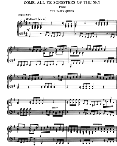 Contralto/Baritone (Alternative) & Piano