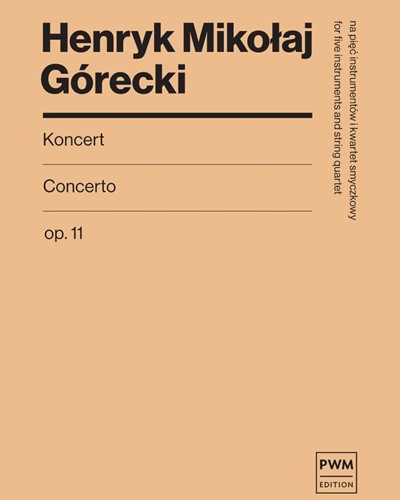 Concerto for Five Instruments and String Quartet, op. 11