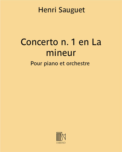 Concerto n. 1 en La mineur