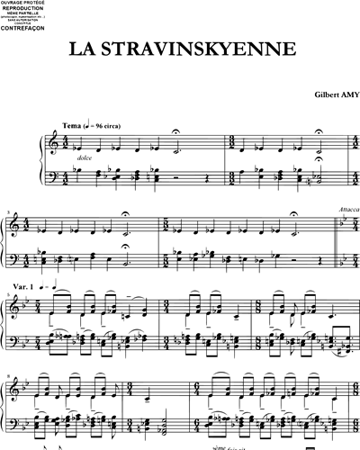 La Stravinskyenne