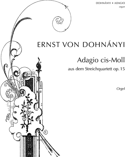 Adagio in C-sharp minor, op. 15/2