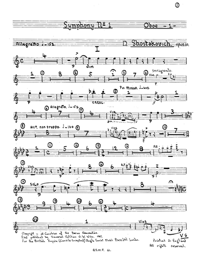 Symphony No. 1 in F minor