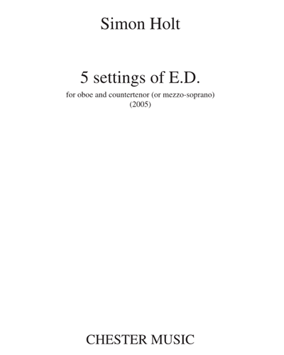 5 Settings of E.D.