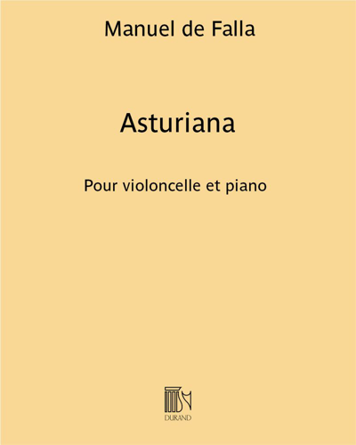Asturiana (extrait n. 5 de la "Suite populaire espagnole")