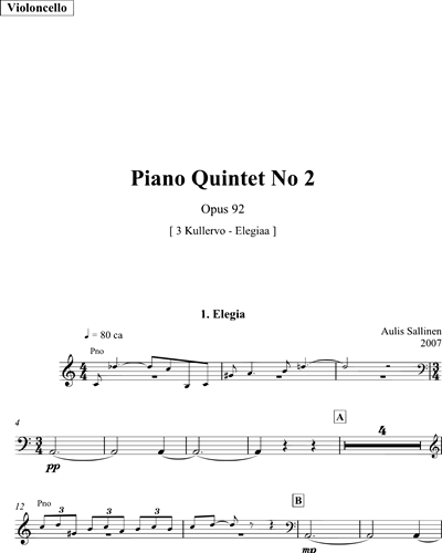 Piano Quintet No. 2