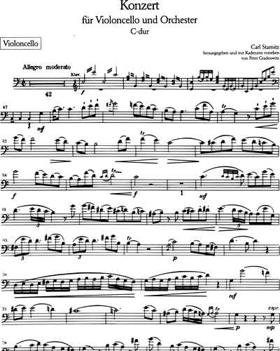 Violoncellokonzert C-dur