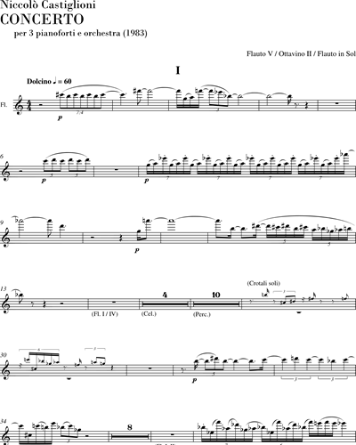 Flute 5/Piccolo 2/Alto Flute