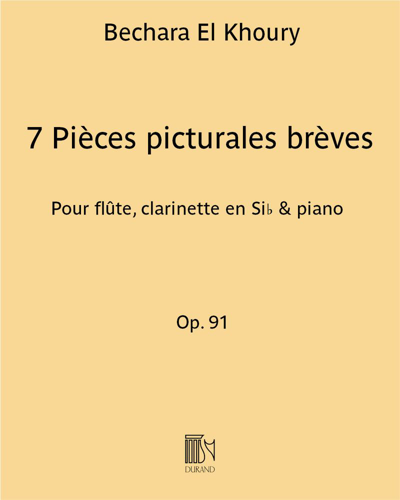 7 Pièces picturales brèves Op. 91