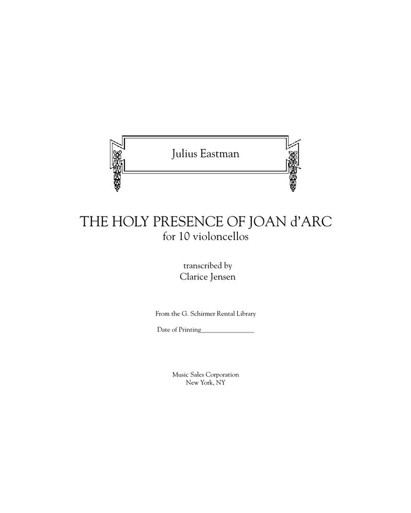 The Holy Presence of Joan D'Arc
