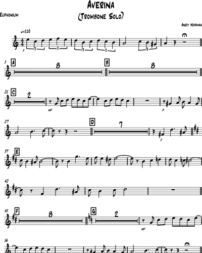 Averina - for Brass Band