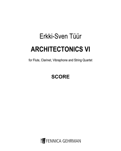 Architectonics VI