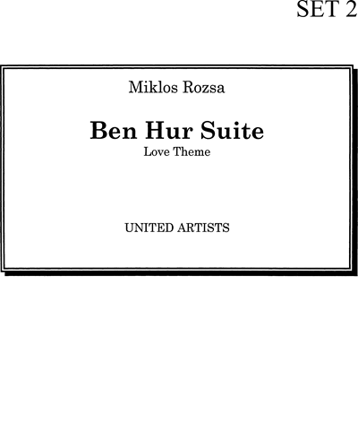 Love Theme from “Ben Hur”
