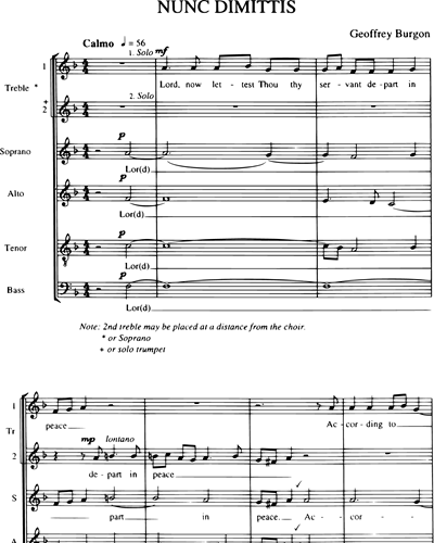 [Solo] Treble I-II & Mixed Chorus SATB