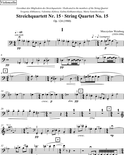 String Quartet No. 15, op. 124