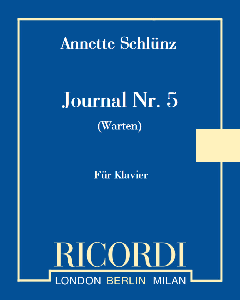 Journal Nr. 5 (Warten)