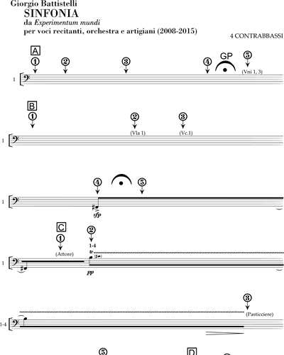 Double Bass 1 - 4