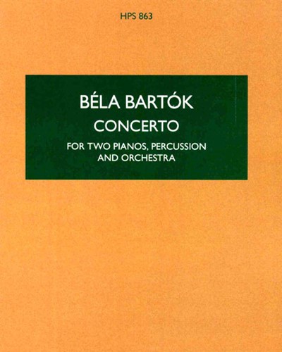 Concerto for Two Pianos, Percussion & Orchestra, Sz. 115