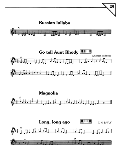 Russian Lullaby/Go Tell Aunt Rhody/Magnolia/Long, Long Ago
