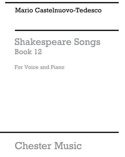 Shakespeare Songs, Book 12