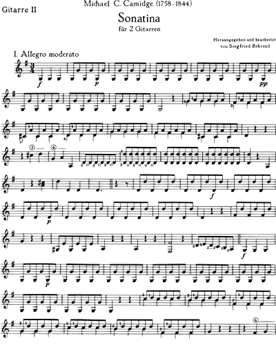 Sonatina in G major