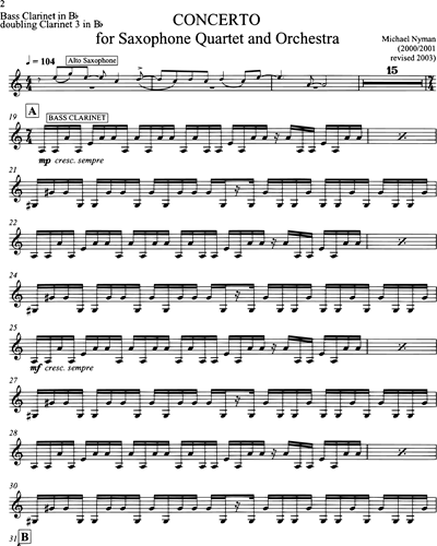 Bass Clarinet/Clarinet 3