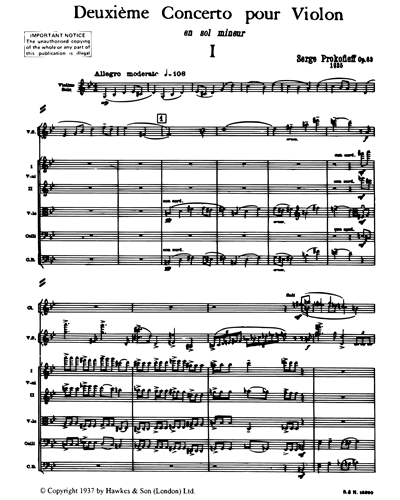 Violin Concerto No. 2 in G minor, op. 63