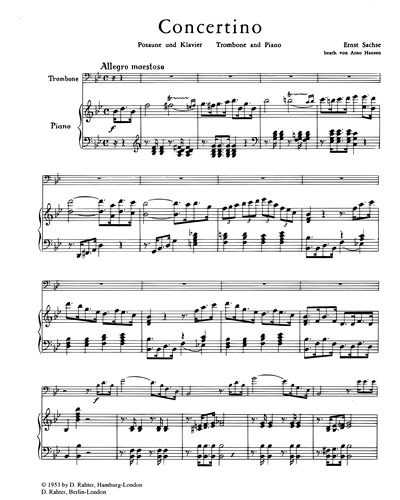 Trombone Concertino in B-flat